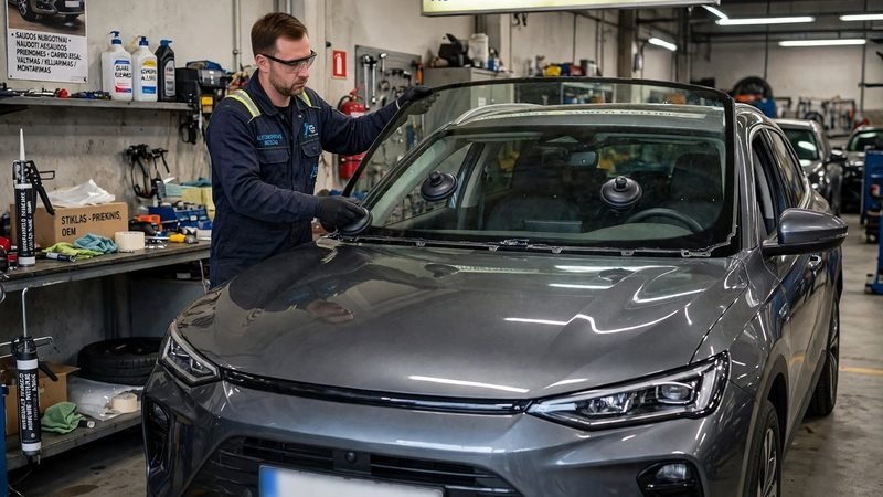 Automobilių stiklų remontas – kada galima sutaisyti, o kada reikia keisti?